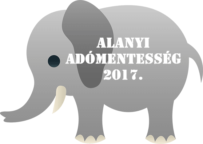KÖNYVELŐZÓNA - alanyi adómentesség 2017. egyszerűen