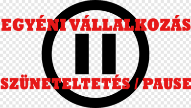 egyéni vállalkozás szüneteltetés